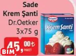 DR.OETKER SADE KREM ŞANTİ
